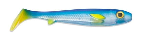 EJ Lures Flatnose Shad - Clear Blue Lemonade