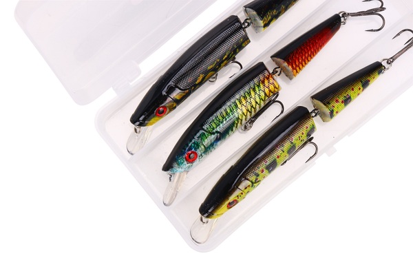 Fish4All Hardlure Kit Jointed 1 Floating Pluggen Set 14cm 22g (3 Stuks)