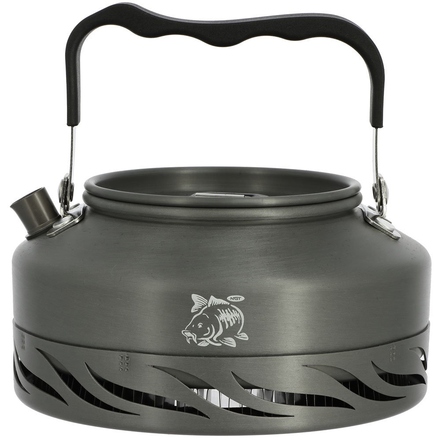 NGT Aluminium Outdoor Fast Burn Kettle Gun Metal (0.80L)