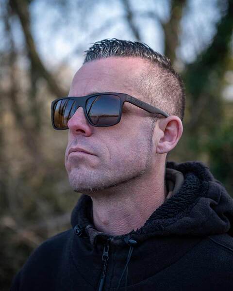 Fox Avius Trans Khaki Gepolariseerde Zonnebril - Brown Lens