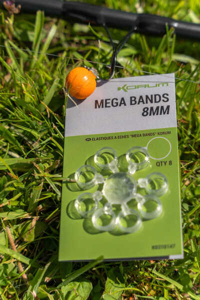 Korum Mega Bands 8mm (8pcs)