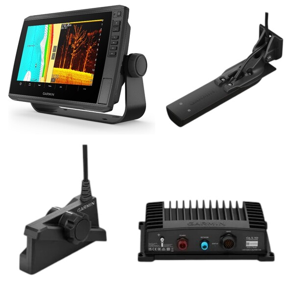 Garmin Livescope LVS34 Combi Pack (ECHOMAP™ Ultra 2 10"-kaartplotter, 102sv + GT56UHD-TM Transducer + LiveScope™ Plus systeem met GLS 10™ en LVS34 Transducer_