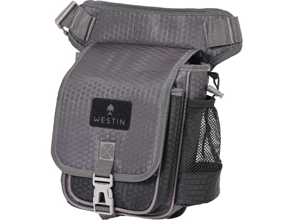 Westin W4 P&T Stalker Bag Medium Titanium Black Heuptas (Incl. 2 Tackleboxen)