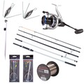 Ultimate Bluecore Travel Surf Beach Rod Set 3.90m