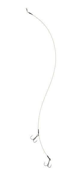 Rozemeijer Deadbait Leaders 2x Treble 50cm 30lb (2 Stuks)