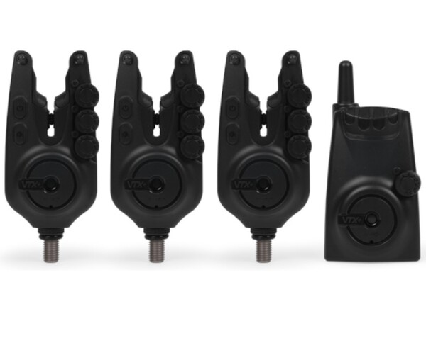 Avid VTX+ 3+1 Bite Alarm Set