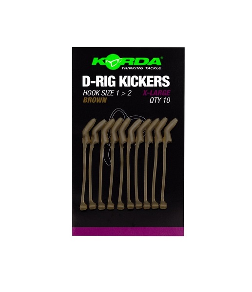 Pozycjonery Korda Kickers D Rig Brown (10 Sztuk)