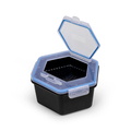 Zebco Secure-Lock Bait Box Aasdoos 2L (Incl. Zeef!)