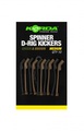 Korda Spinner D Rig Kickers Green/Brown (10 Pieces)