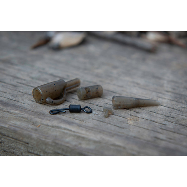 Clips Plomb Fox Edges CAC807 - Lot De 10, Taille 7, Couleur Camouflage, Pour Pêche à La Carpe Avec émerillons - 3