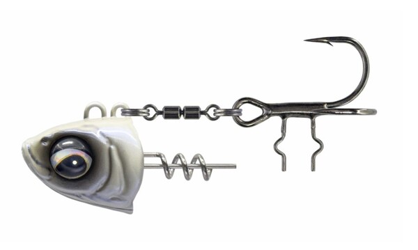 Savage Gear Monster Vertical Jighead 150g (2/0) - Pearl White