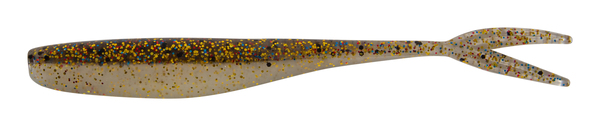 Ultimate Intruder Shad 12.5cm (8 pcs) - Glitter Brownie