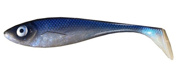 Gator Gum Shad 22cm (90g) - Blue White Fish