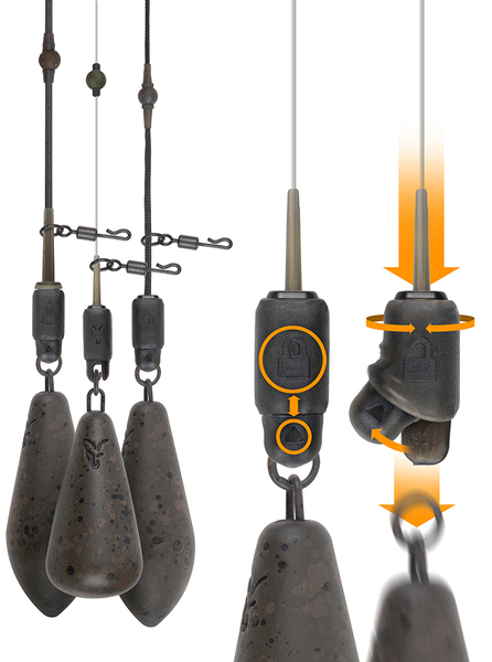 Fox Edges Heli-Clip (3 Stück)