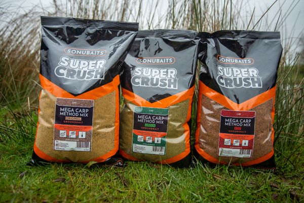 Sonubaits Supercrush Mega Carp Method Mix Original Groundbait (2kg)