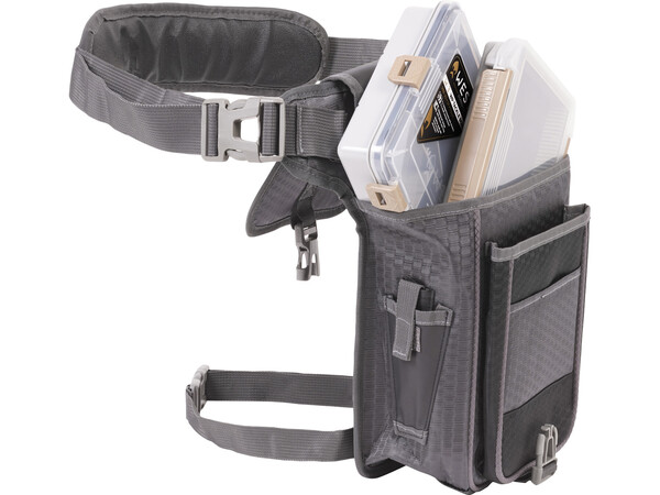 Westin W4 P&T Stalker Bag Medium Titanium Black Heuptas (Incl. 2 Tackleboxen)