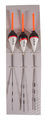 Ultimate Coarse 'Float 1' Witvis Dobbers (3 Stuks)