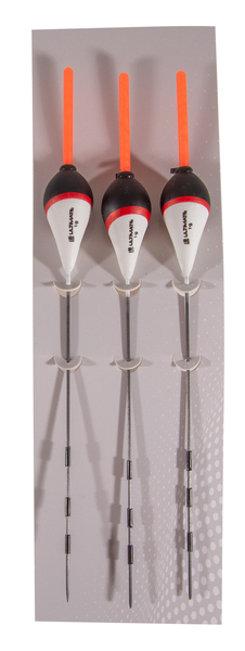 Ultimate Coarse 'Float 1' Witvis Dobbers (3 Stuks)