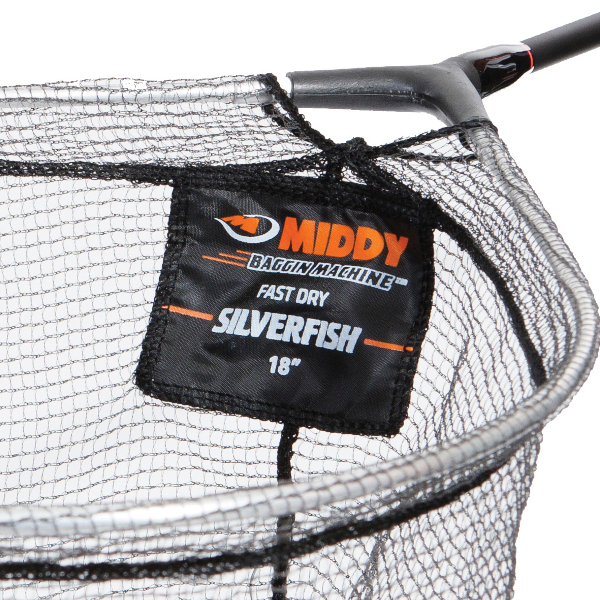 Middy Baggin' Machine 20" Supersoft Silver/Carp Spoon Net