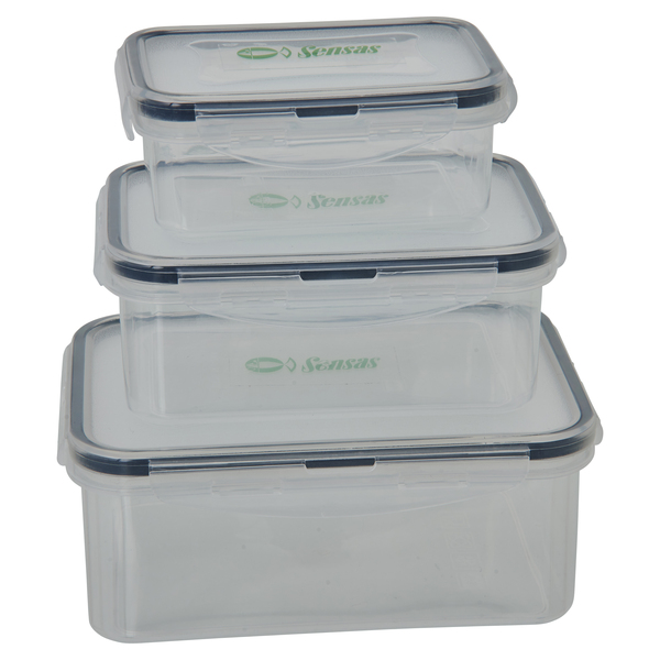 Sensas Waterproof Box Set Aasdozen (3pcs)