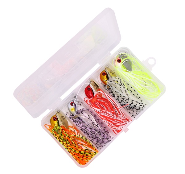 Fish4All Bladed Jig Kit 19g 12cm (5 Stuks)