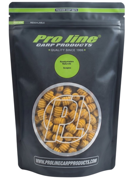 Pro Line Readymades Naturalz Boilies 1kg (Naturalny I Nieregularny Kształt)