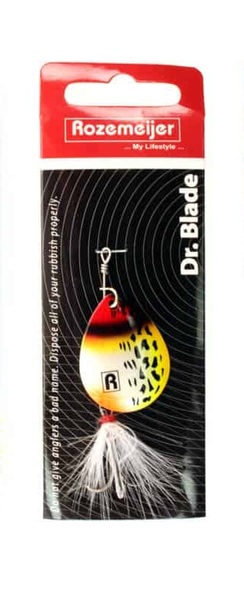 Rozemeijer Dr. Blade #4 Spinner (5g) - Speckled Red Head