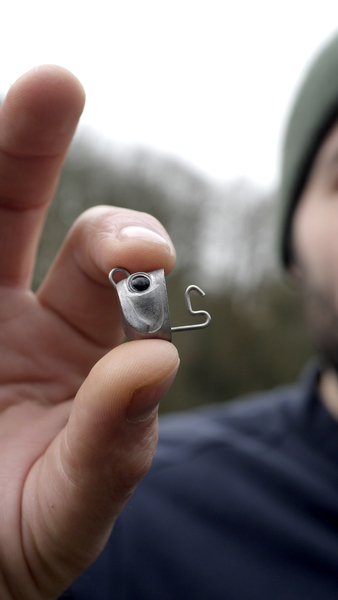 Fiiish Jig Heads Pug Raw Material (2 Stuks)