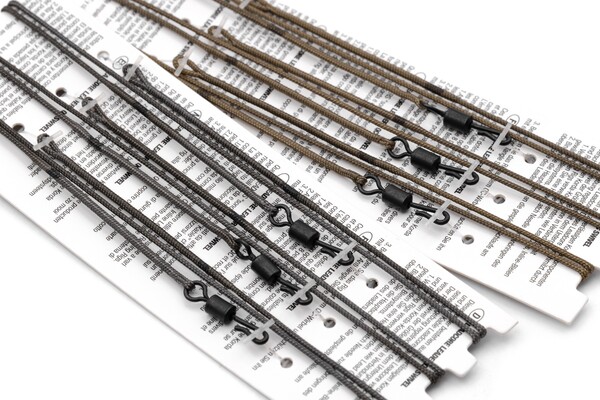 Korda Kable Leadcore Leader QC Swivel (50cm) (3 Stuks)