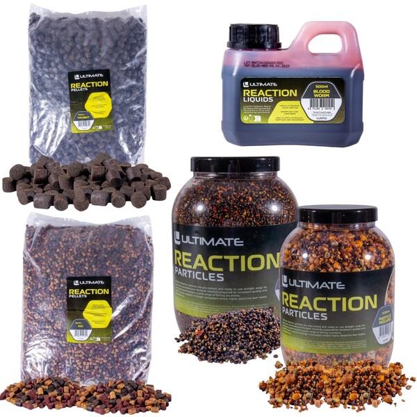 Ultimate Reaction Carp Baits Particles/Pellets Pack