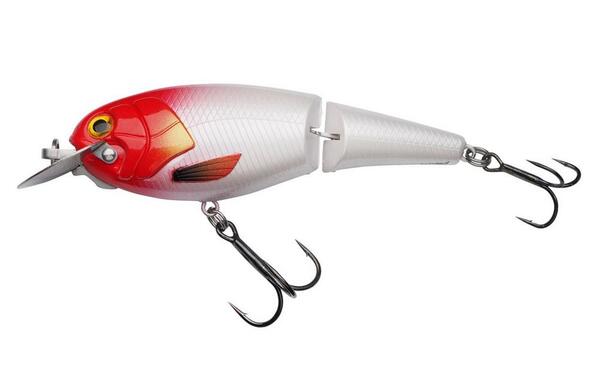 Abu Garcia Beast Hi-Lo Jointed Floating Lure 12cm (47g) - Red Head