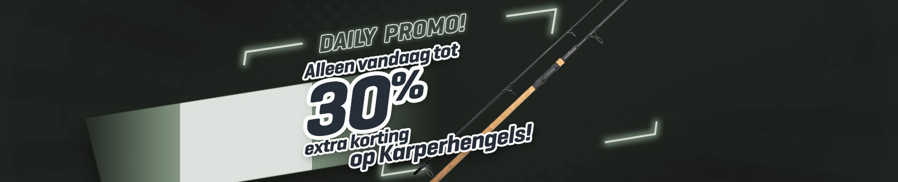 Topbanner: Tot 30% Karperhengels