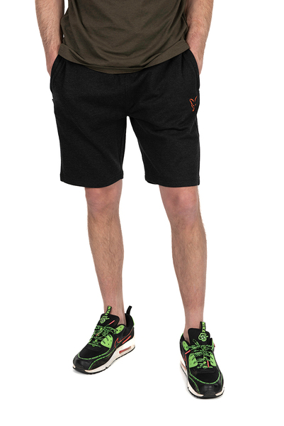 Fox Collection LW Jogger Short Black & Orange Angelhose