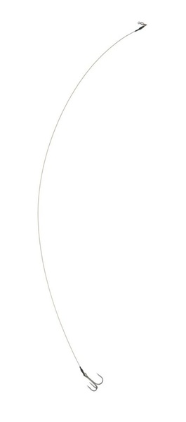 Rozemeijer Deadbait Leaders 1x #1 Treble 60cm 30lb (2 Stuks)