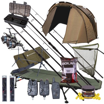 Ultimate Mega Complete Carp Nachtangel-Set