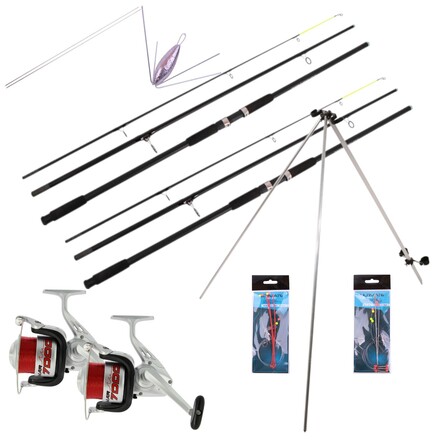 NGT Oceancast Beachcaster Set
