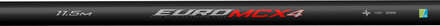 Preston Euro MCX4 11.5m Pole Pack (Incl. Mini Ext., Top Kit & Cupping Kit)