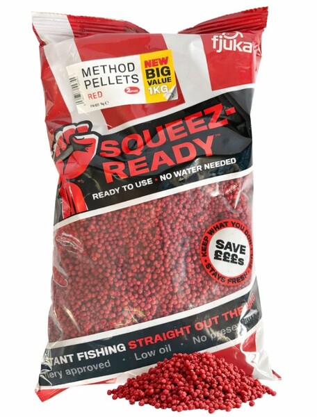 Fjuka Squeez-Ready™ Method Pellets 2mm (1kg)
