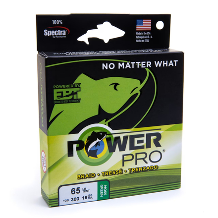 Shimano PowerPro Moss Green Braided Line (455m)