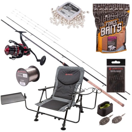 Ultimate Complete Feeder Chair Fishing Set