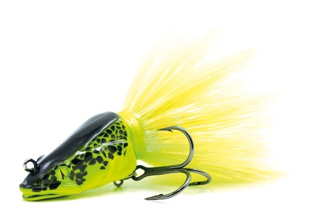 VMC Sharpshooter Bucktail Jighead UV Chartreuse #3/0 (27g)