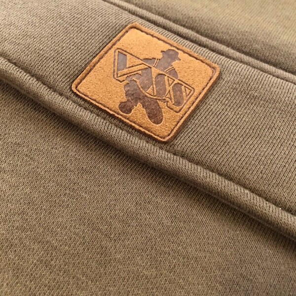 Vass Culture Hoody Khaki Green Fish Sweater