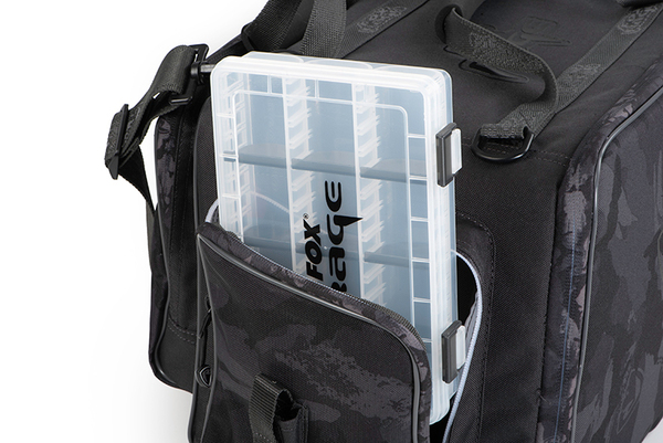 Fox Rage Voyager Camo Stacker L (Incl. 1 Large Deep, 4 Large Shallow & 2 Small Tackleboxes)