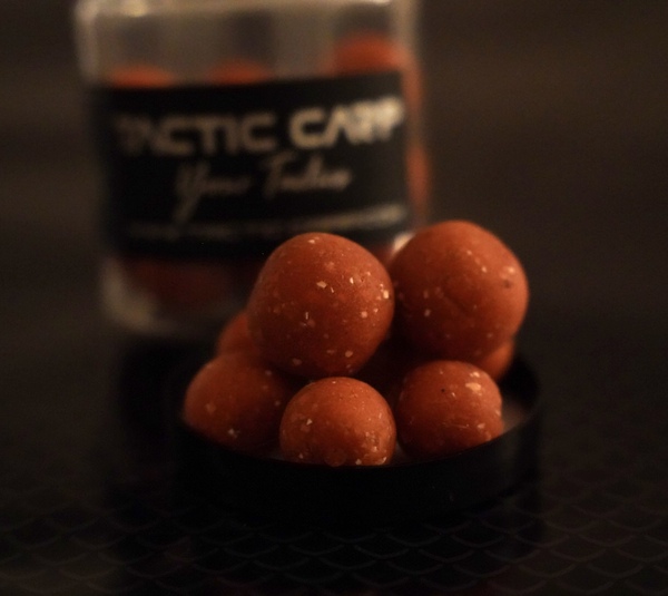 Tactic Carp Boosted Hard Hookbaits 20/25mm - Garlic Gamba