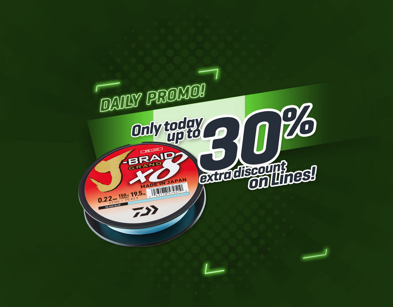 Subbanner: Tot 30% vislijnen