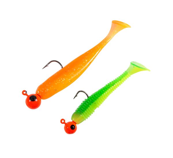 Fish4All Softbait Paddletail Box (131pcs)