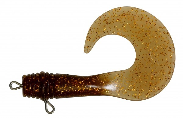 Illex Dexter Tail - Smoke Brown Clear
