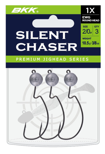 BKK Silent Chaser 1X EWG Round Head Bleikopf #1/0