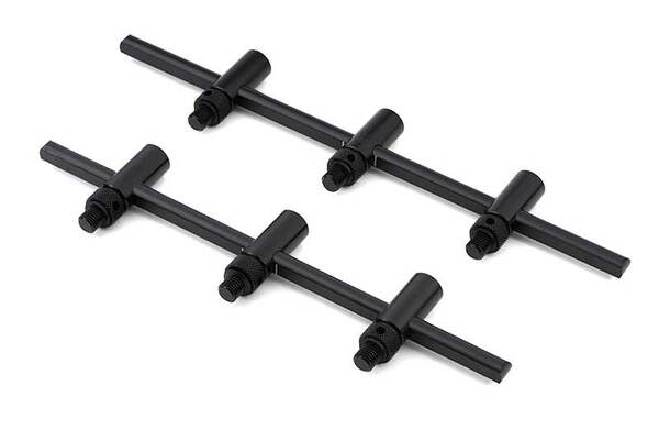 Fox Black Label Slim Adjustable 3 Rod Buzzerbars Set