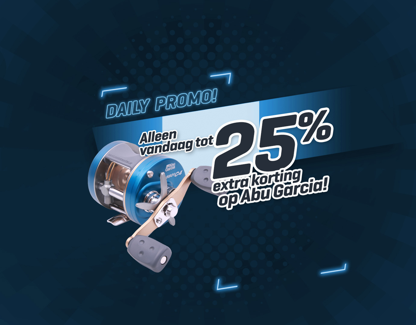 Subbanner: Tot 25% Abu Garcia